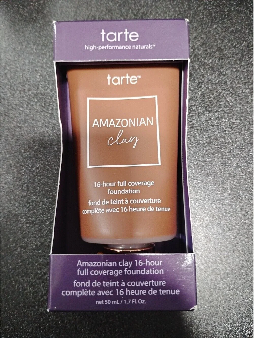TARTE Amazonian Clay 16hrs Full 1.7 floz 57H Rich Honey NIB